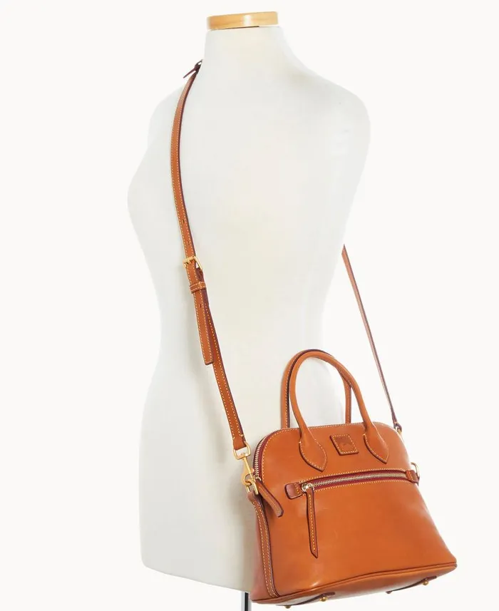 Florentine Domed Satchel Natural Woman Dooney and Bourke Satchels Florentine Domed Satchel Natural Woman Dooney and Bourke Satchels