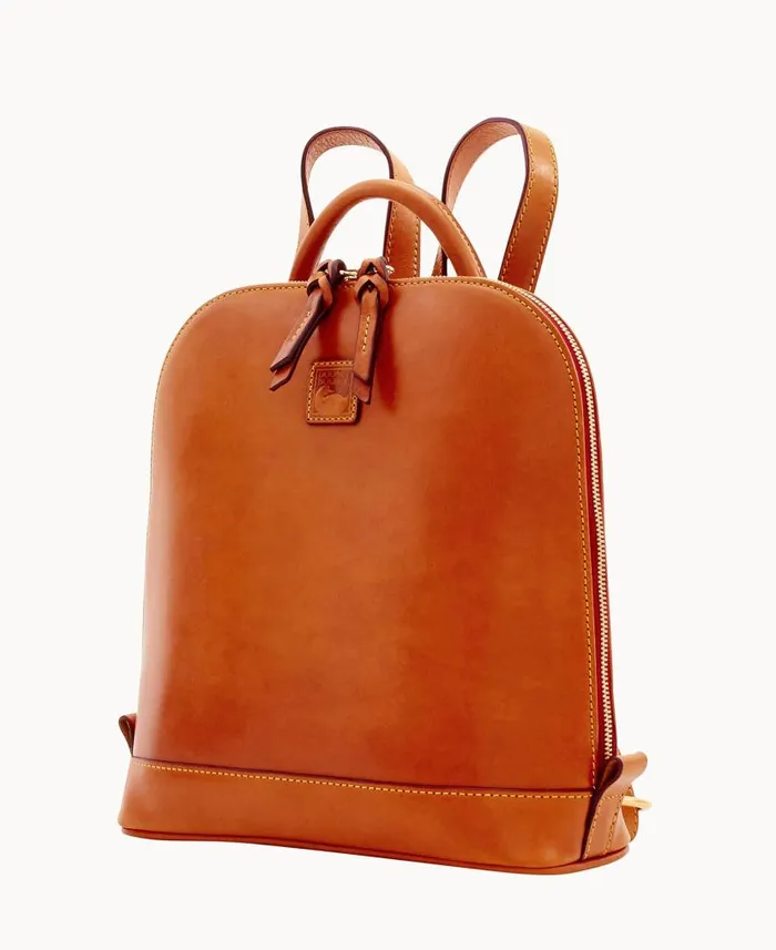 Florentine Zip Pod Backpack Natural Woman Dooney and Bourke Backpacks Florentine Zip Pod Backpack Natural Woman Dooney and Bourke Backpacks
