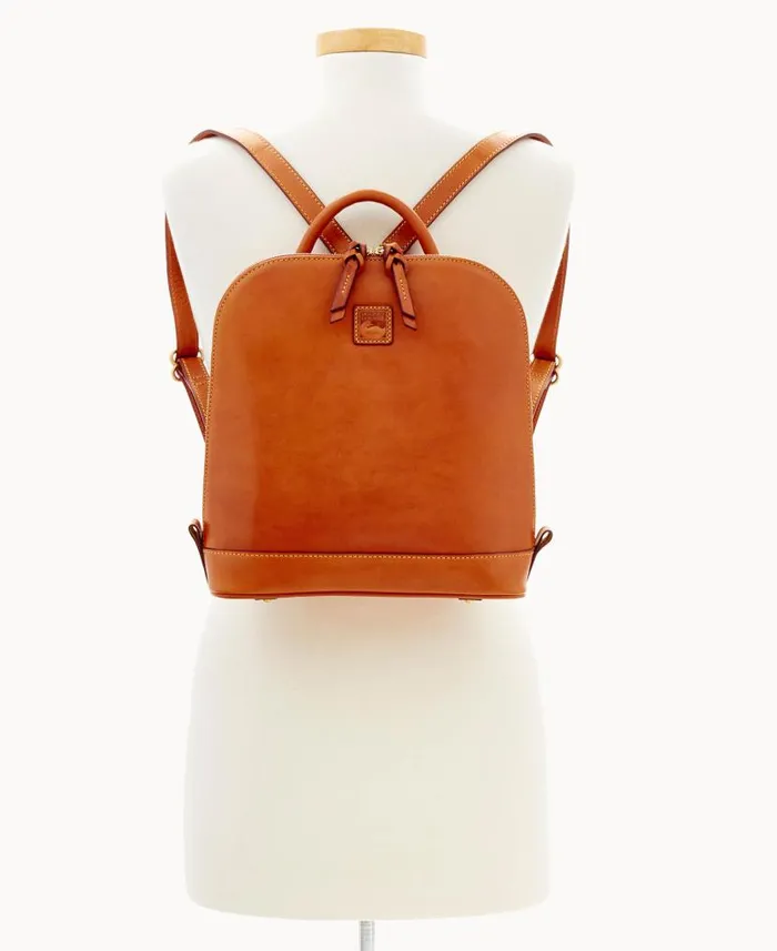 Florentine Zip Pod Backpack Natural Woman Dooney and Bourke Backpacks Florentine Zip Pod Backpack Natural Woman Dooney and Bourke Backpacks
