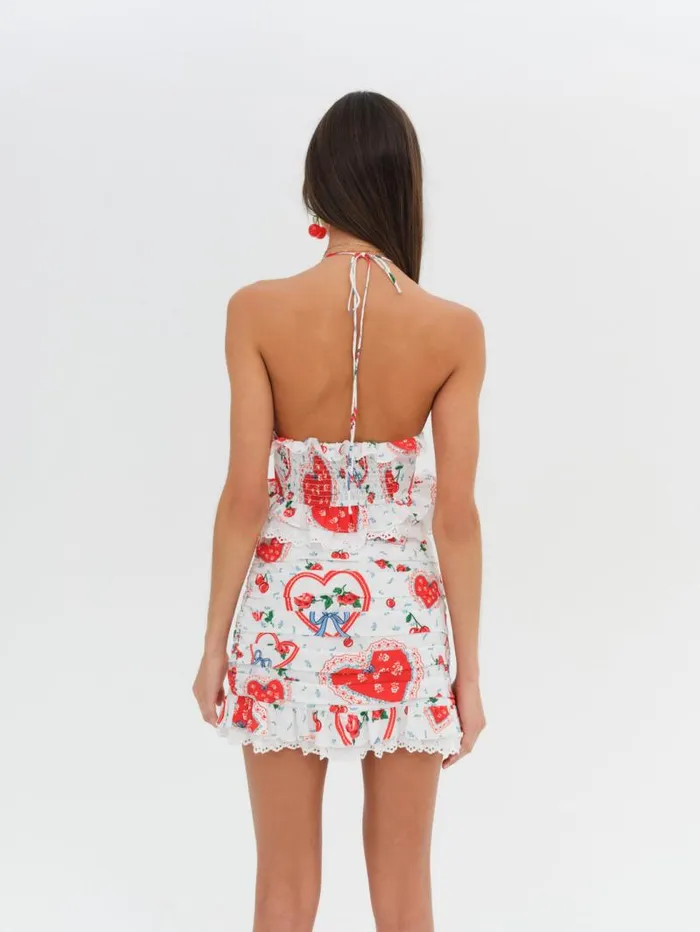 For Love and Lemons Bottoms Daisy Mae Mini Skirt White 8211 Women