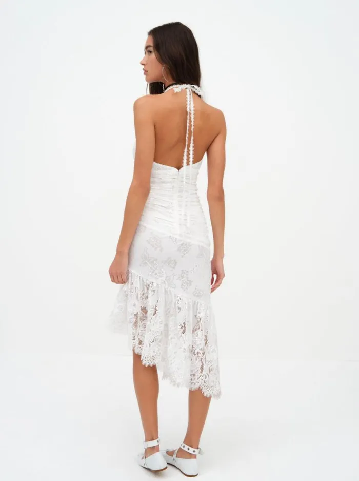 For Love and Lemons Dresses Ellis Midi Dress White 8211 Women