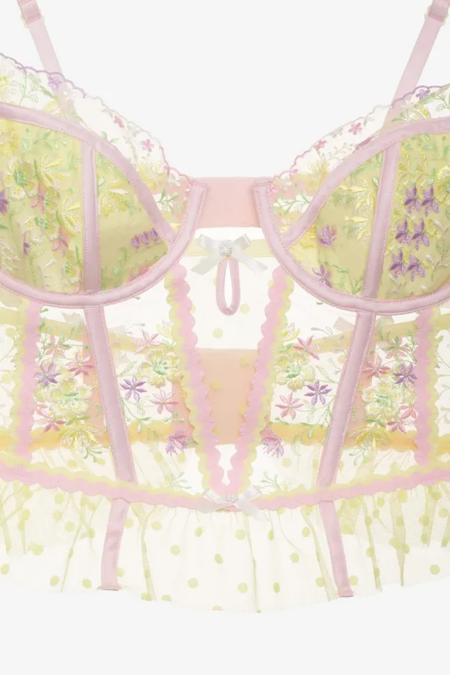 For Love and Lemons Lingerie Buttercup Bunches Bustier Yellow 8211 Women For Love and Lemons Lingerie Buttercup Bunches Bustier Yellow 8211 Women