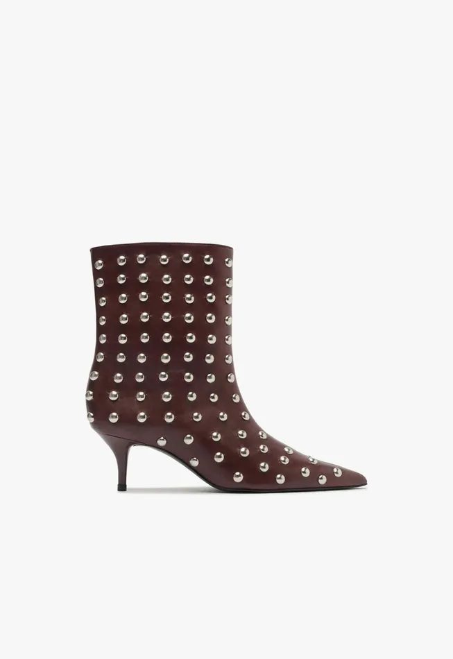 Gail Studs Bootie Cherry Wine Women Schutz Shoes Booties