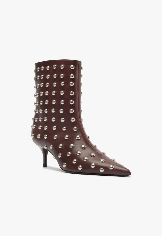 Gail Studs Bootie Cherry Wine Women Schutz Shoes Booties