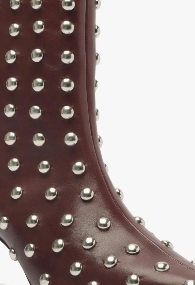 Gail Studs Bootie Cherry Wine Women Schutz Shoes Booties