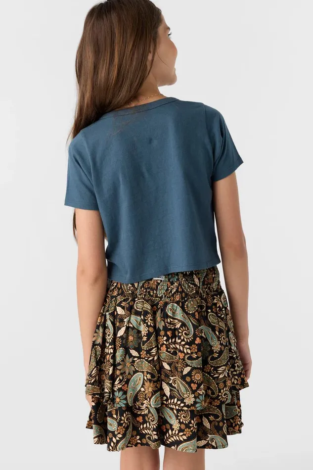 GIRL039S BEACHSIDE BLISS TEE Slate Kids O039NEILL Girl039S Clothing