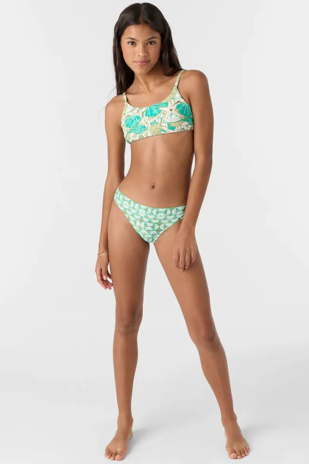 GIRL039S SHELL ABSTRACT REVO TIE BACK SET Women O039NEILL Girl039S Swim