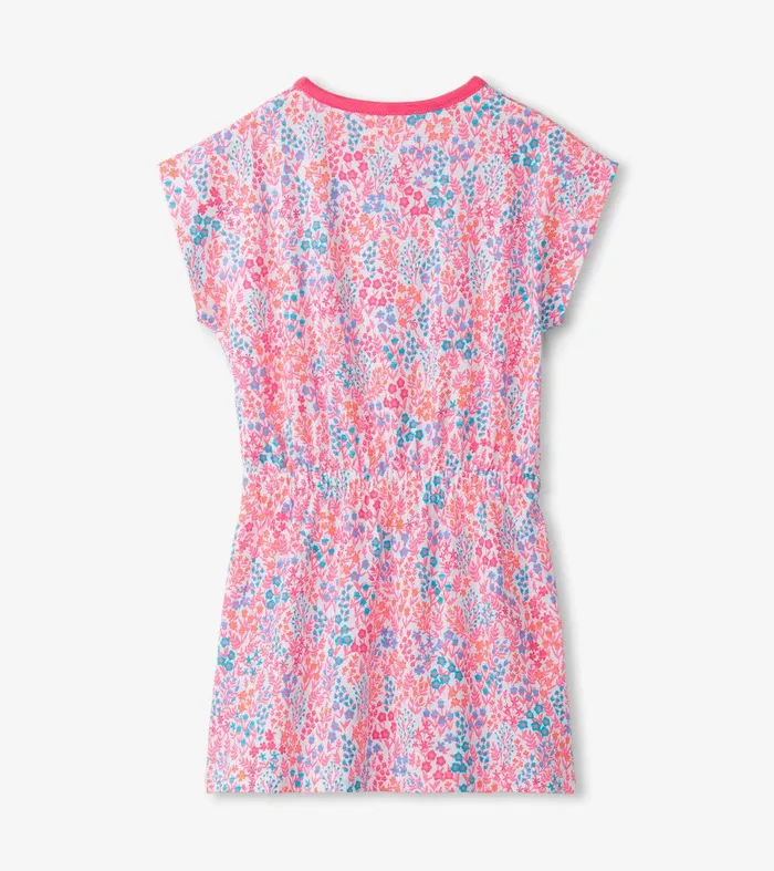 Girls Ditsy Floral Relaxed Dress Hatley