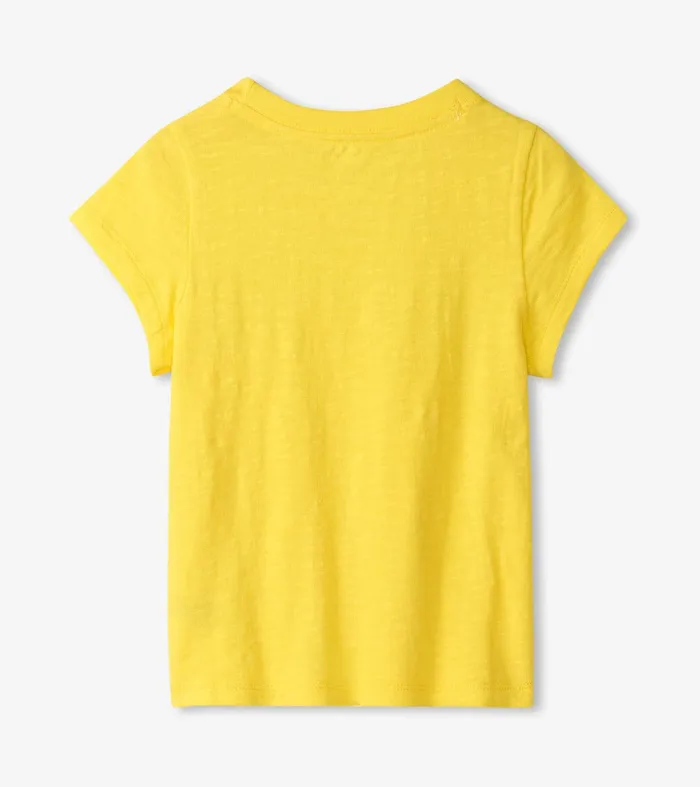 Girls Falling Hearts Graphic Tee Hatley