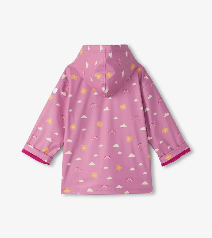 Girls Sun Charms ZipUp Rain Jacket Hatley