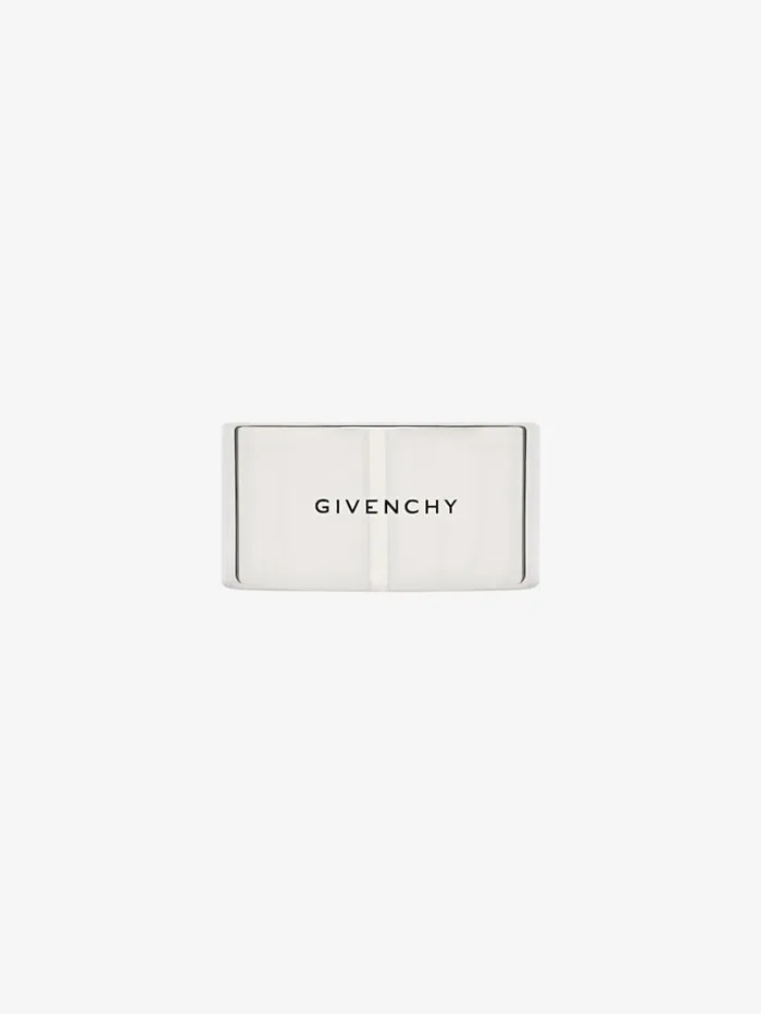 Givenchy 4G Ring In Metal Silvery Men Jewelry Givenchy 4G Ring In Metal Silvery Men Jewelry
