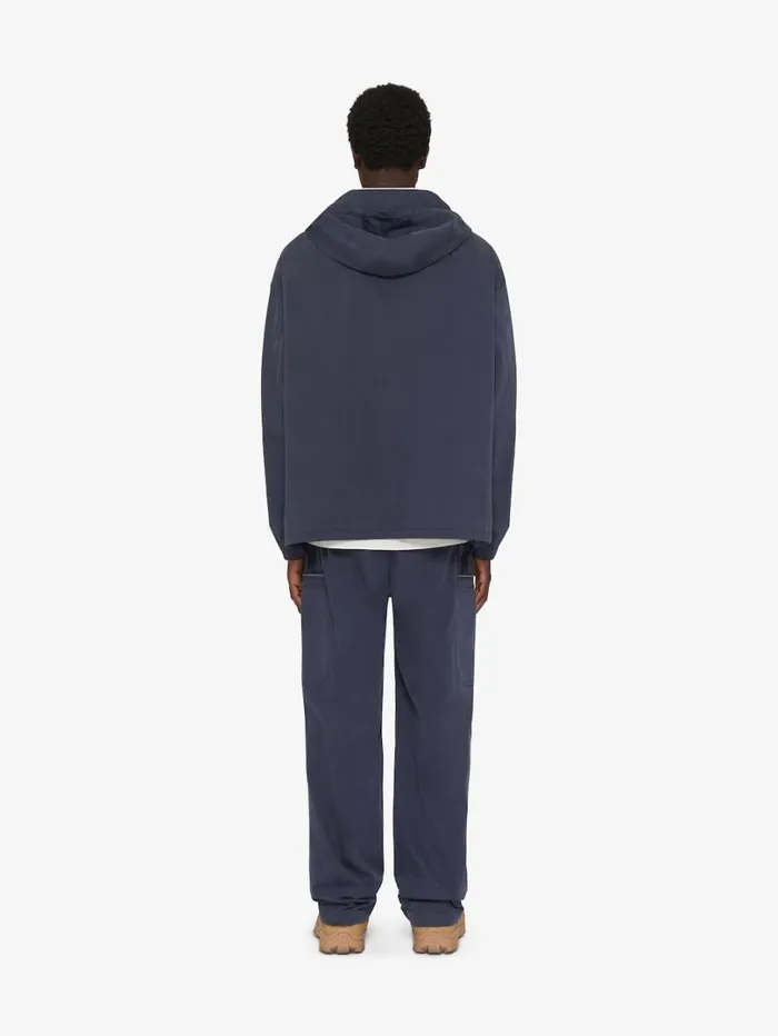 Givenchy Cargo Pants In Ozone Washed Poplin Medium Blue Men TShirts