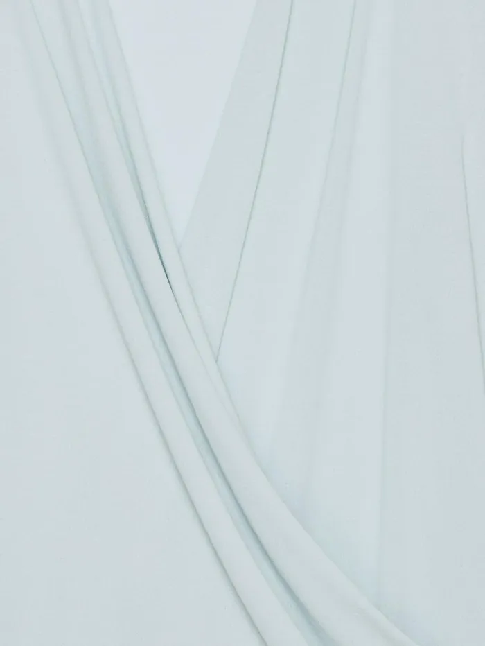 Givenchy Draped Blouse In Crepe Jersey Frost Women Tops and Shirts