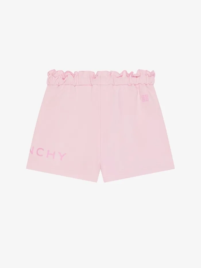 Givenchy GIVENCHY Archetype Bermuda Shorts In Fleece Light Pink Women Baby 1 Month To 3 Years