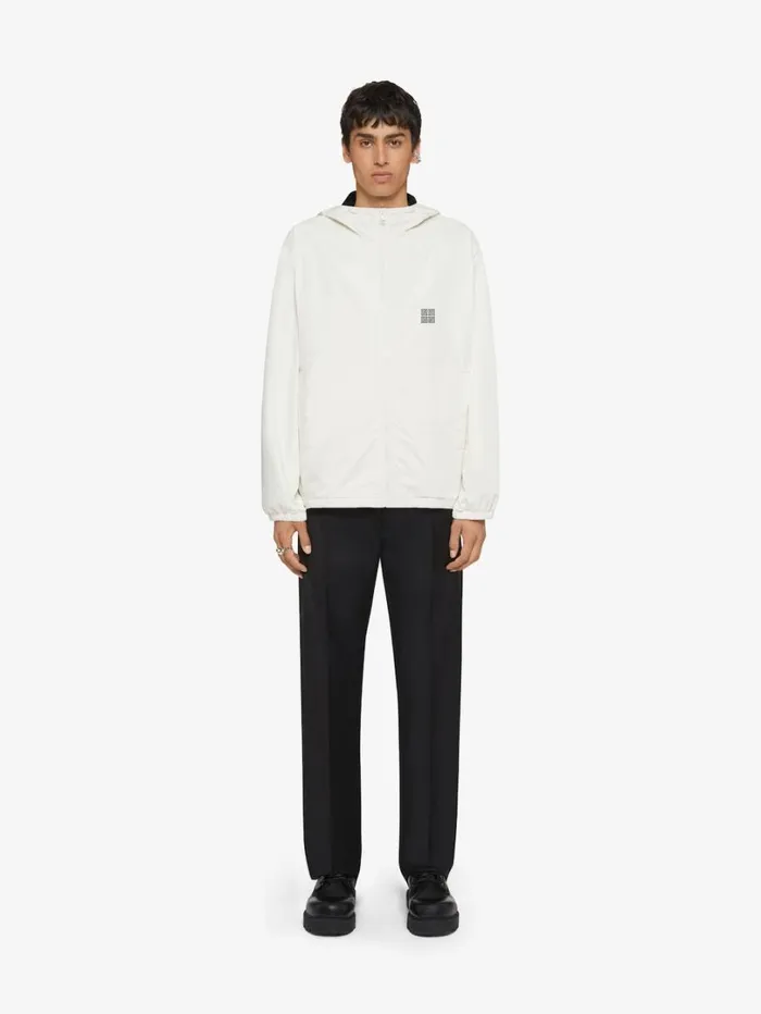 Givenchy GIVENCHY Reversible Football Parka In Fleece Blackwhite Men Outerwear and Blousons Givenchy GIVENCHY Reversible Football Parka In Fleece Blackwhite Men Outerwear and Blousons