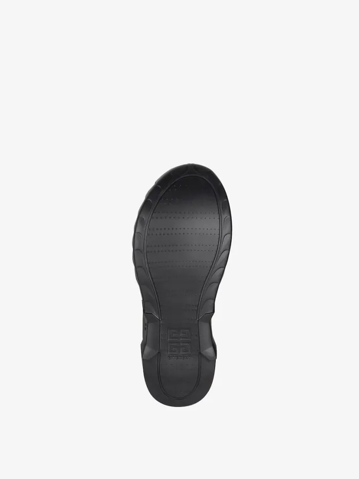 Givenchy Marshmallow Wedge Sneakers In Rubber And Knit Black Women Shark Lock Givenchy Marshmallow Wedge Sneakers In Rubber And Knit Black Women Shark Lock