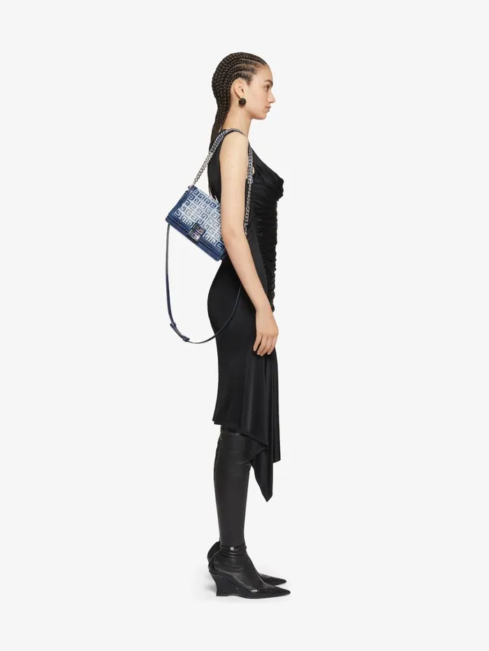 Givenchy Medium 4G Multicarry Bag In 4G Denim Medium Blue Women Crossbody Bags Givenchy Medium 4G Multicarry Bag In 4G Denim Medium Blue Women Crossbody Bags