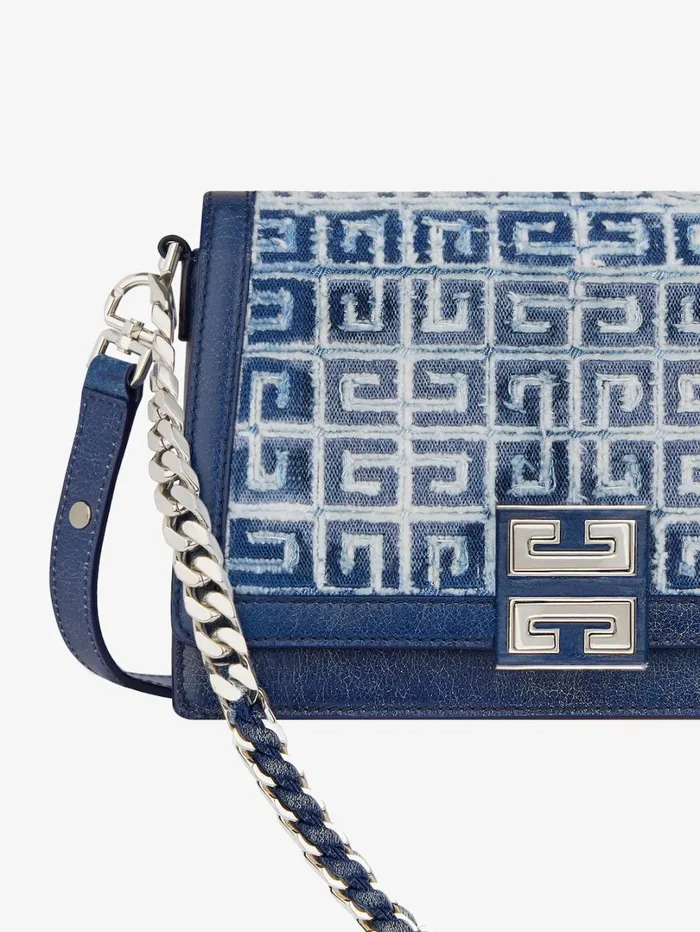 Givenchy Medium 4G Multicarry Bag In 4G Denim Medium Blue Women Crossbody Bags Givenchy Medium 4G Multicarry Bag In 4G Denim Medium Blue Women Crossbody Bags