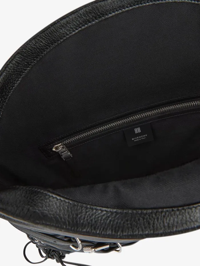 Givenchy Medium Voyou Bag In Corset Style Leather Black Women Crossbody Bags Givenchy Medium Voyou Bag In Corset Style Leather Black Women Crossbody Bags
