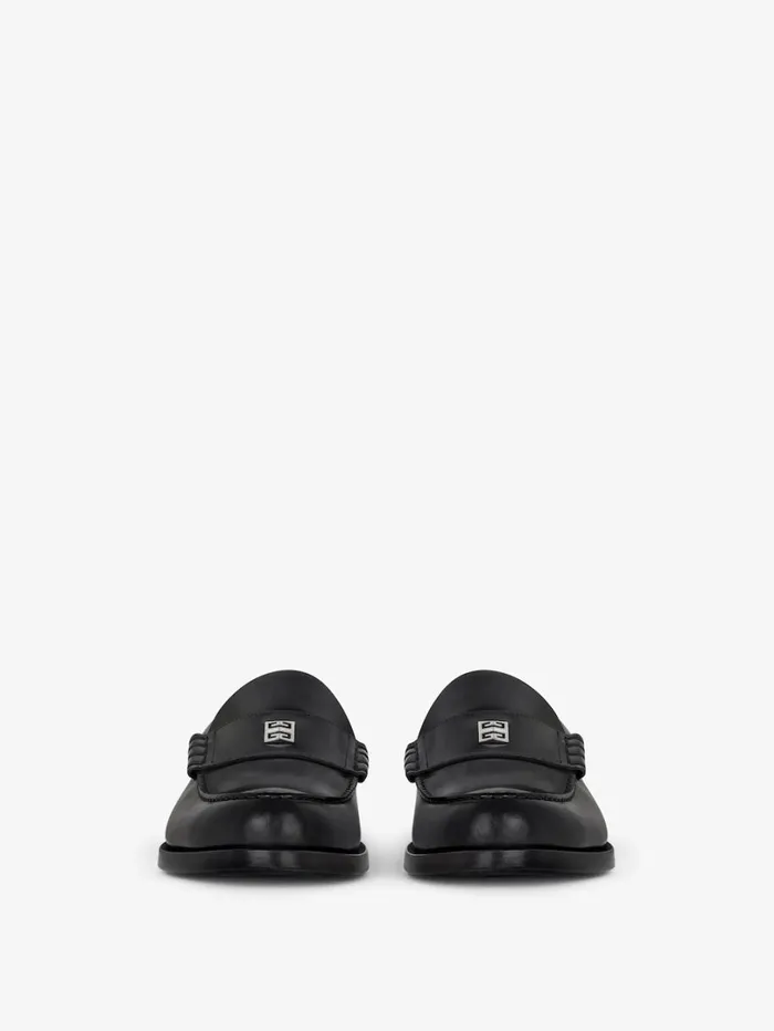 Givenchy Mr G Loafers In Leather Black Men Boots and Loafers Givenchy Mr G Loafers In Leather Black Men Boots and Loafers