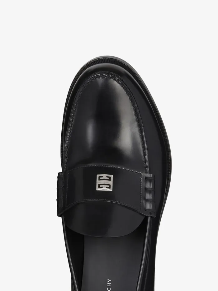 Givenchy Mr G Loafers In Leather Black Men Boots and Loafers Givenchy Mr G Loafers In Leather Black Men Boots and Loafers