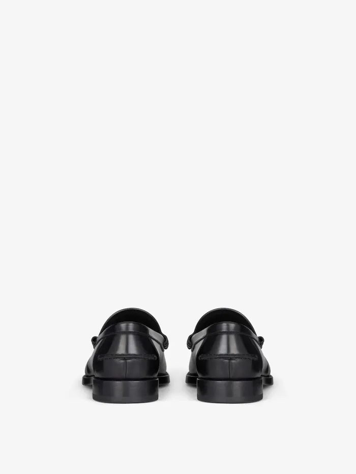 Givenchy Mr G Loafers In Leather Black Men Boots and Loafers Givenchy Mr G Loafers In Leather Black Men Boots and Loafers