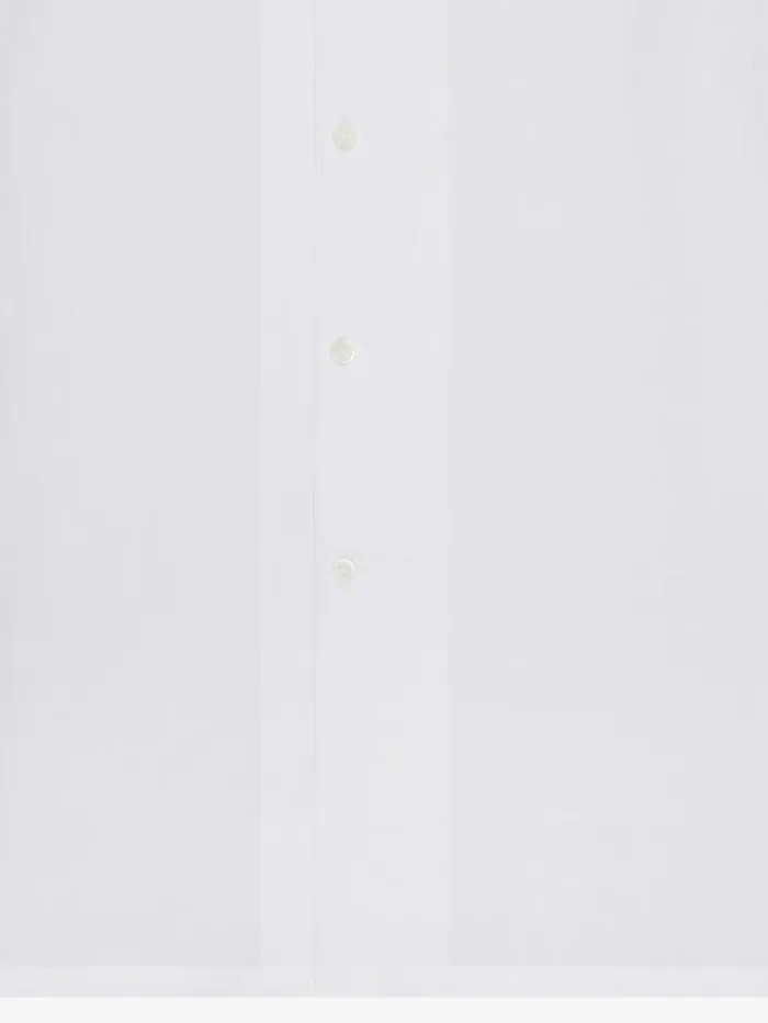 Givenchy Shirt In Linen White Men Shirts
