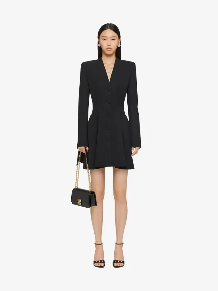 Givenchy Tailored Dress In Wool Black Women Dresses