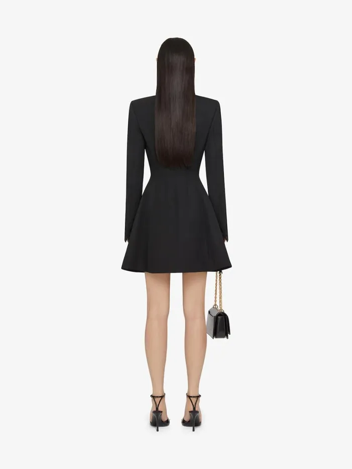 Givenchy Tailored Dress In Wool Black Women Dresses