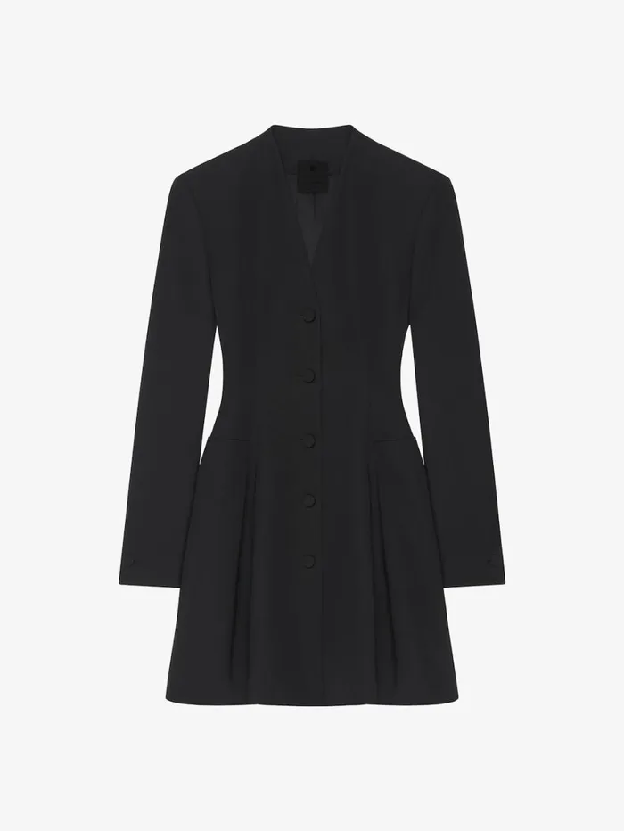 Givenchy Tailored Dress In Wool Black Women Dresses