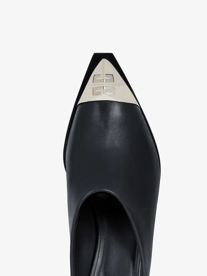 Givenchy Western Mules In Leather Black Women Boots and Booties Givenchy Western Mules In Leather Black Women Boots and Booties
