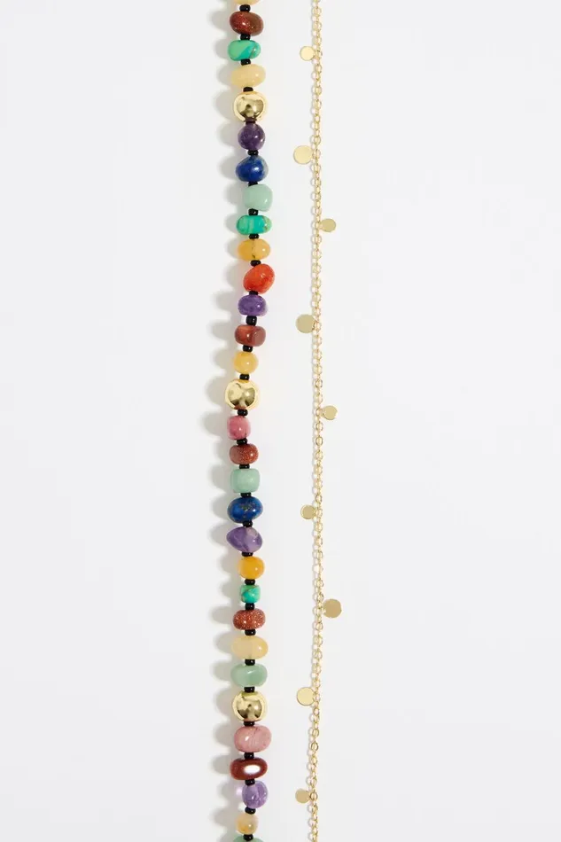 Gold Chain Stone Necklace Gold Women Bimba Y Lola Jewelry Gold Chain Stone Necklace Gold Women Bimba Y Lola Jewelry