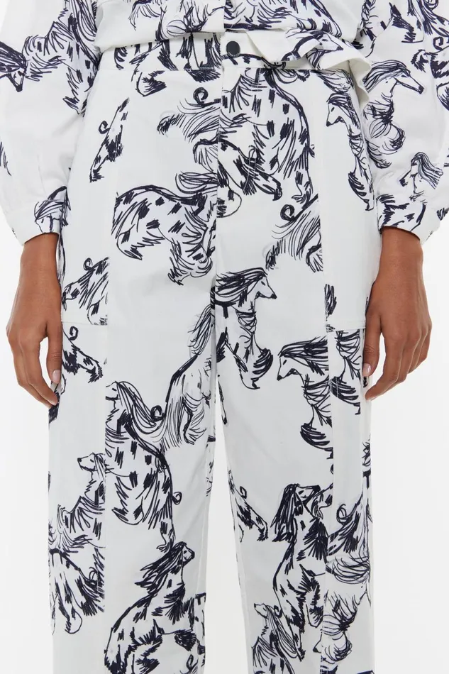 Gray Greyhound Corduroy Trousers Galgo Big Grey Women Bimba Y Lola Total Look Gray Greyhound Corduroy Trousers Galgo Big Grey Women Bimba Y Lola Total Look