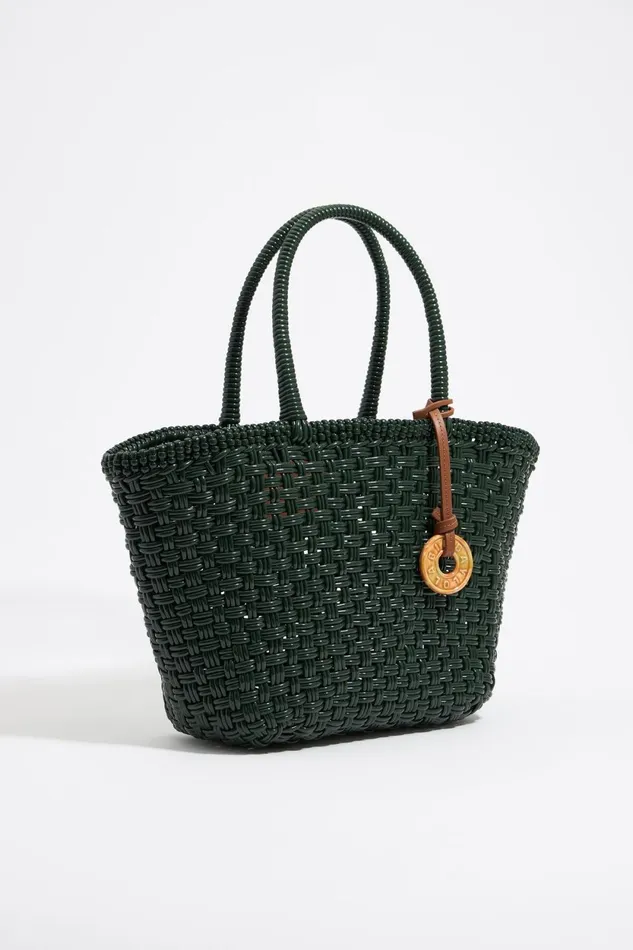 Green Plaited Shopper Bag Green Women Bimba Y Lola Shoppers