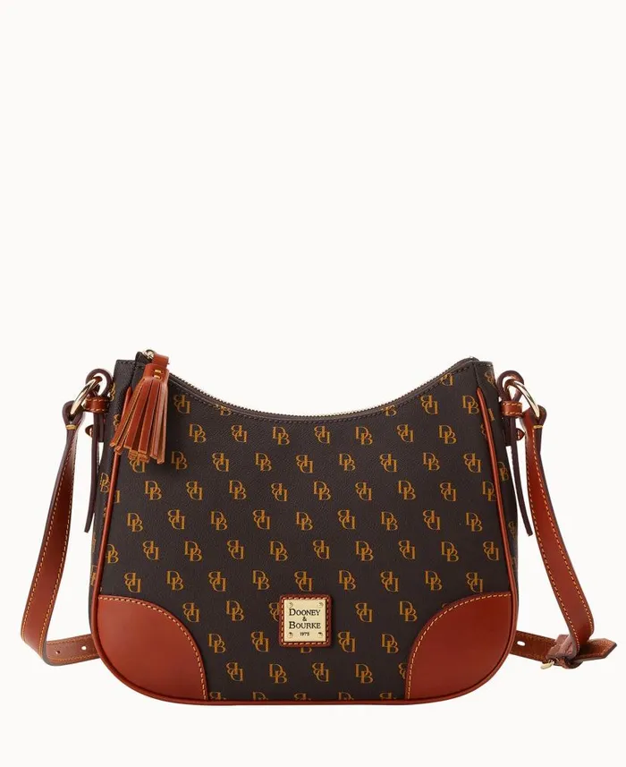 Gretta Crossbody Hobo Brown Tmoro Woman Dooney and Bourke Shoulder Bags