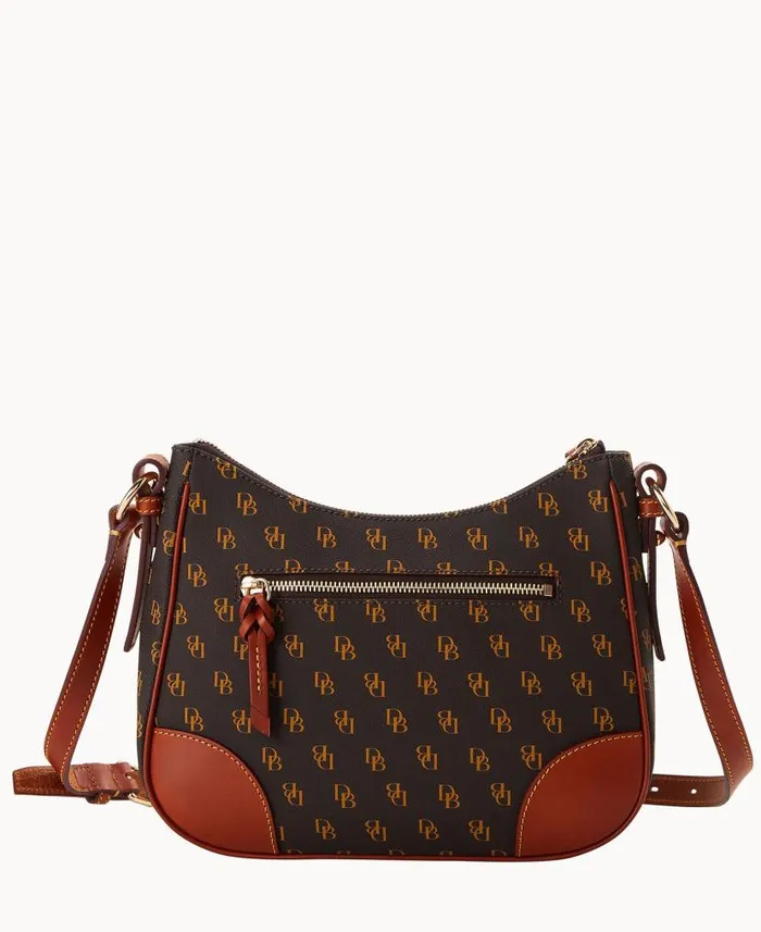 Gretta Crossbody Hobo Brown Tmoro Woman Dooney and Bourke Shoulder Bags
