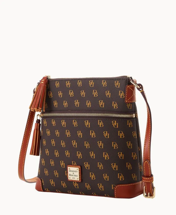 Gretta Small Tassel Crossbody Brown Tmoro Woman Dooney and Bourke Crossbodies Gretta Small Tassel Crossbody Brown Tmoro Woman Dooney and Bourke Crossbodies