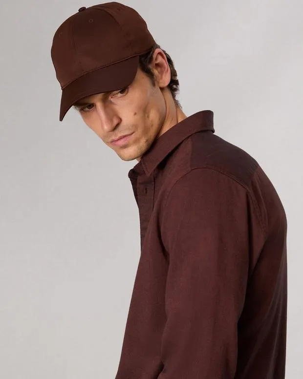 Hats and Gloves Men Rag and Bone Miles Baseball Hat Chocolate
