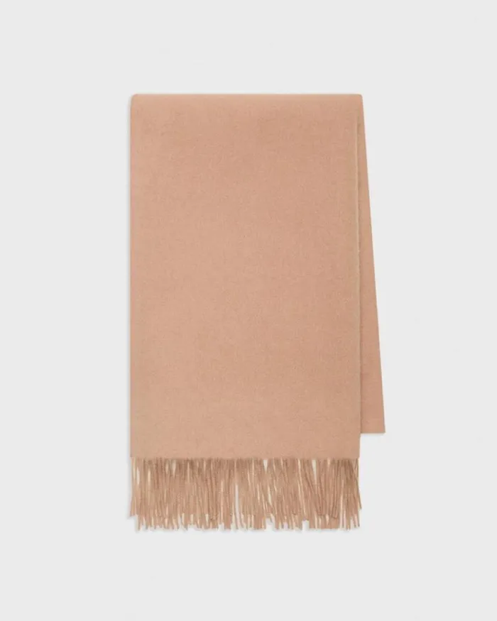 Hats Gloves Scarves Women Theory Classic Scarf In Cashmere Camel Hats Gloves Scarves Women Theory Classic Scarf In Cashmere Camel