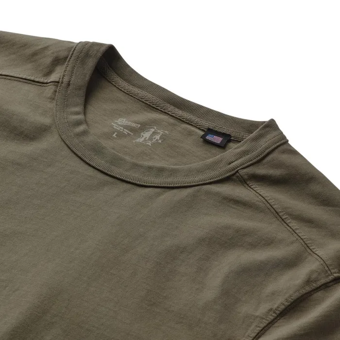 Heavyweight Long Sleeve Tee Dusty Olive Men Danner Shirts