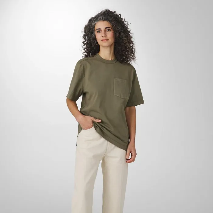 Heavyweight Pocket Tee Dusty Olive Men Danner Shirts