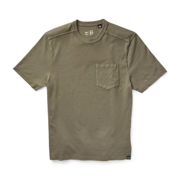 Heavyweight Pocket Tee Dusty Olive Men Danner Shirts
