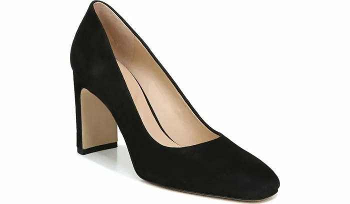 Heels Women Franco Sarto Franco Gianna Pump Black Suede