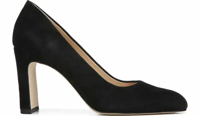 Heels Women Franco Sarto Franco Gianna Pump Black Suede