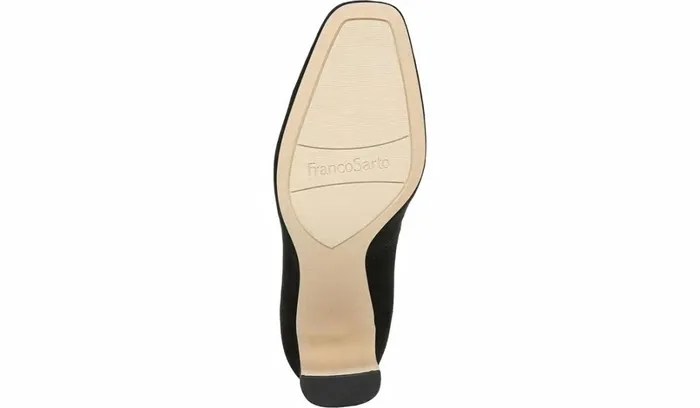 Heels Women Franco Sarto Franco Gianna Pump Black Suede