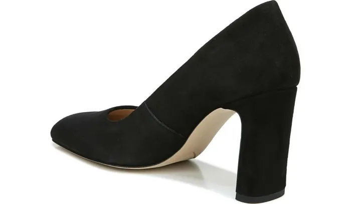 Heels Women Franco Sarto Franco Gianna Pump Black Suede