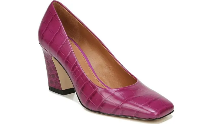 Heels Women Franco Sarto Sarto Graciana Pump Purple Leather
