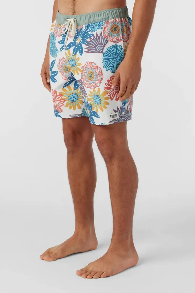 HERMOSA ELASTIC WAIST LINED 17034 SWIM TRUNKS Natural Men O039NEILL Type
