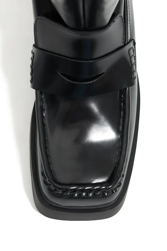 High Black Leather Boot Black Women Bimba Y Lola Bimba Y Palomo High Black Leather Boot Black Women Bimba Y Lola Bimba Y Palomo