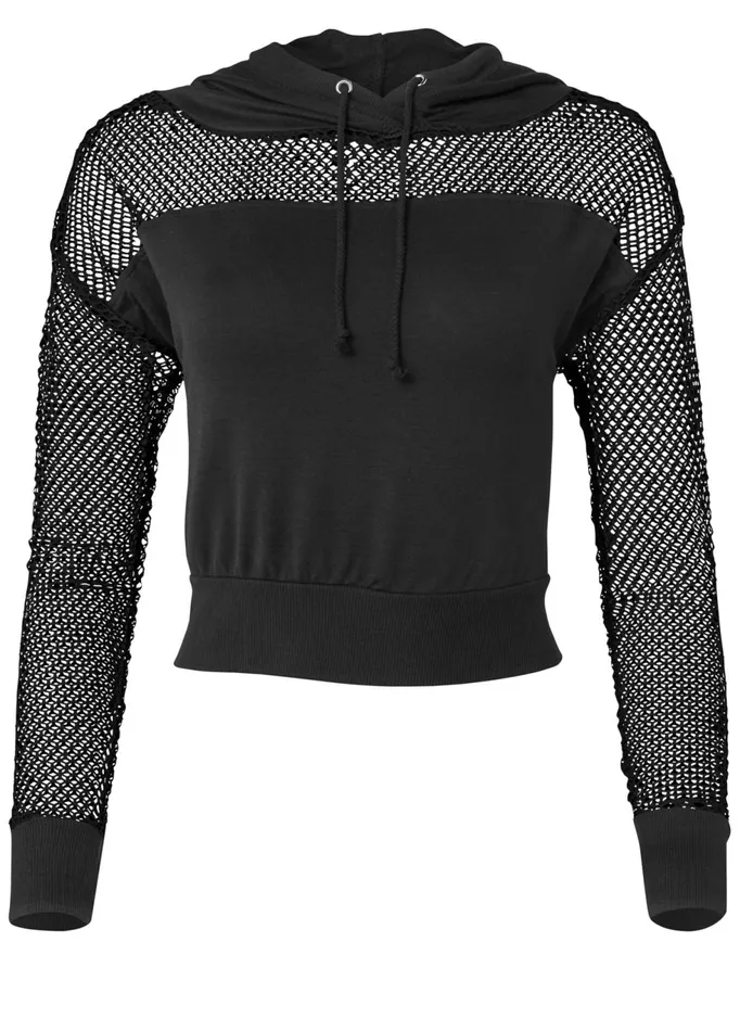 HOODIE COVERUP Black Women VENUS Tops